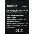 Batterie uniquement compatible avec la batterie Archos AC50FHE AC50FHELI Archos 50f Helium Lite 4G, GX395872-0