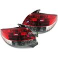 FEUX ARRIERES LED TUNING pour Peugeot 206 (03704)-0