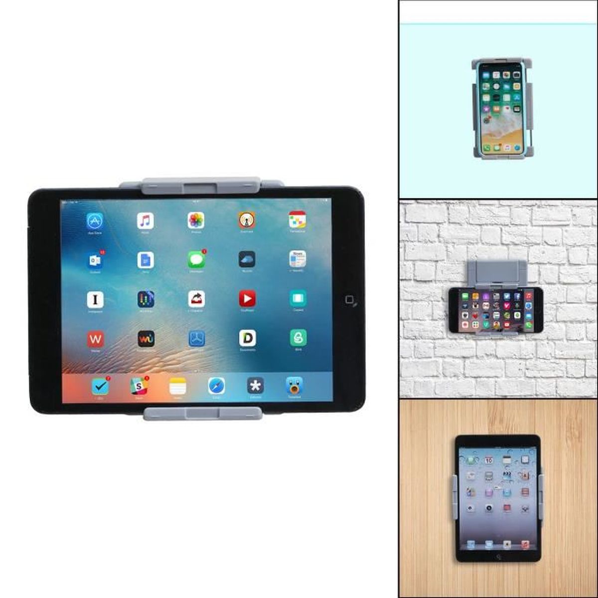 Support Mural Pour Tablette Tfy Pour Tablettes Et Smartphones