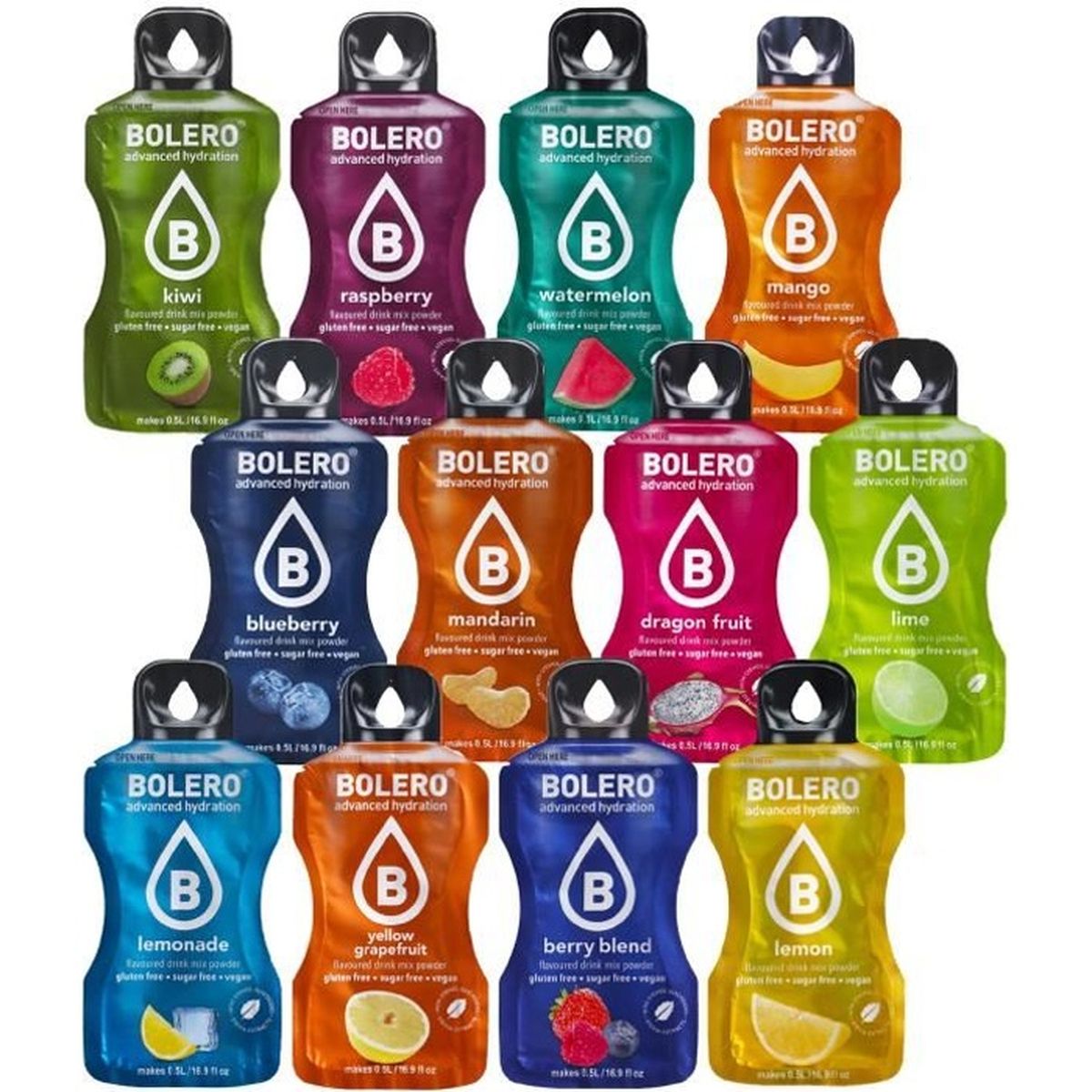 Sachets Bolero pour SodaStream Mixed Flavours 12 pièces Cdiscount Au