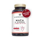 N2 Natural Nutrition Maca Complex avec Ginseng, Arginine, Zinc, Vitamines. 120 gélules pour 60 jours. 100% naturel.