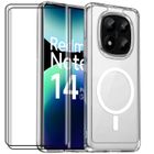 Coque pour Xiaomi Redmi Note 14 Pro Plus 5G, avec Cercle Magnétique - 2 Verres Trempés - E.F.Connection®