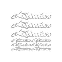Kit stickers alpinestars Ref: SPON-017 Argent