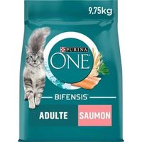PURINA ONE Bifensis Adulte Saumon 9,75kg Croquettes pour chats adultes