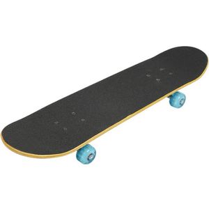 SKATEBOARD - LONGBOARD Planche à Roulettes Skateboard 79x20CM Anti-Dérapant/Durable Pour Débutants Et Amateurs-Bleu