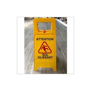 Panneau De Signalisation Sol Glissant Achat Vente Pas Cher