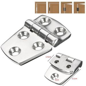 Charniere T Inox A4 152x75mm Epaisseur 4 5mm Lot De 2 Te Inox A4 316 Achat Vente Charniere Paumelle Charniere T Inox A4 152x75m Cdiscount