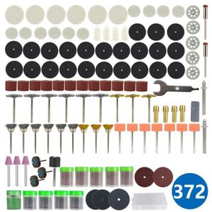 276PC outil rotatif accessoires pour Dremel Mini jeu de forets outils  abrasifs meulage ponçage polissage outils de coupe Kits - Cdiscount  Bricolage