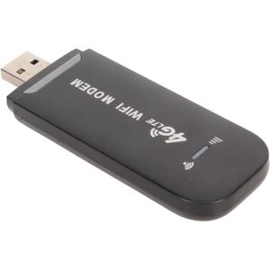 MODEM - ROUTEUR Modem WiFi USB 4G LTE, Routeur 4G Portable 150 Mbps avec Prise en Charge de la Fente pour Carte SIM 10 Appareils Mini.[Q6322]
