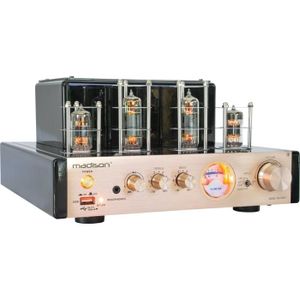 AMPLI HOME CINÉMA Amplificateur stéréo à tubes MADISON MAD-TA10BT 2x
