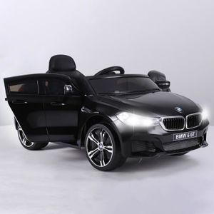 VOITURE ELECTRIQUE ENFANT Voiture electrique BMW 6GT pour enfant 12V - Noir 