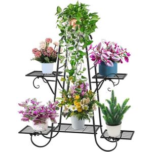 PORTE-PLANTE CarolynDesign Support de pot de fleurs à 6 étages 