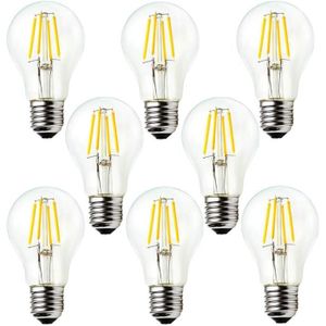 AMPOULE - LED Ampoule à filament LED E27 A60, ampoule Edison cla