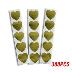 Argent 25 Coeurs Stickers-Auto-Adhésif étiquettes vinyles taille 65 mm chaque 