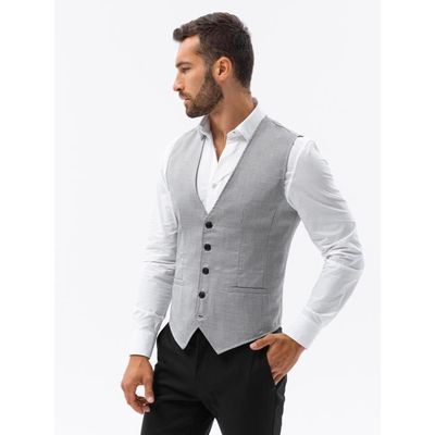 Gilet de costume Ombre Pour Homme Gris clair Gris clair Cdiscount Pret a Porter