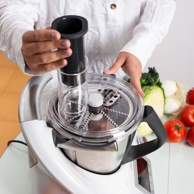 Accessoire Coupe-légumes Pour Thermomix TM5 TM6 - Trancheuse Et Râpe électrique, Acier Inoxydable, Facile à Nettoyer