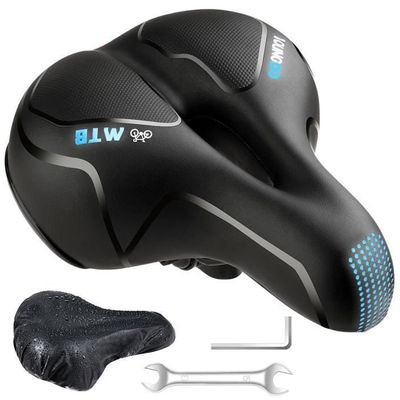 WQSQ Selle VTT Confort Siège De Vélo Ergonomique Selle Velo Route Étanche  Selle De Vélo Confortable pour Hommes Et Femmes Blanc/Rouge/Noir :  : Sports et Loisirs