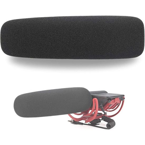 YOUSHARES Bonnette Anti-Vent En Mousse Pour Rode VideoMic NTG - Filtre Anti-Pop Professionnel Pour Meilleur Son Extérieur