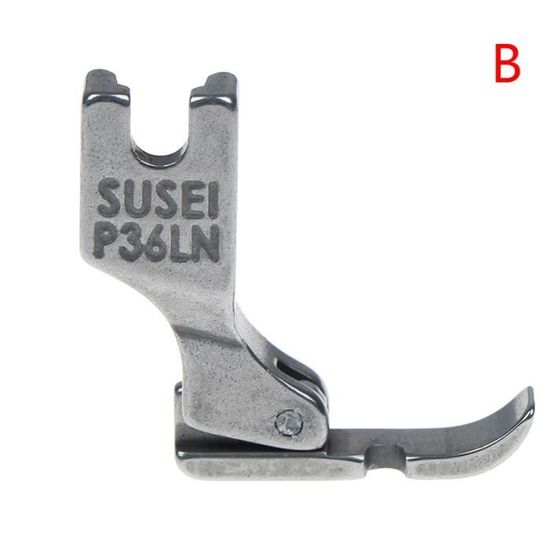 Pied presseur pour fermeture éclair invisible, pied presseur de machine