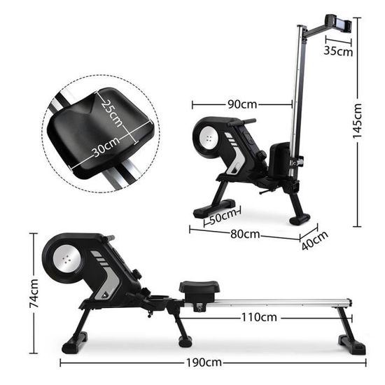 Home trainer rameur