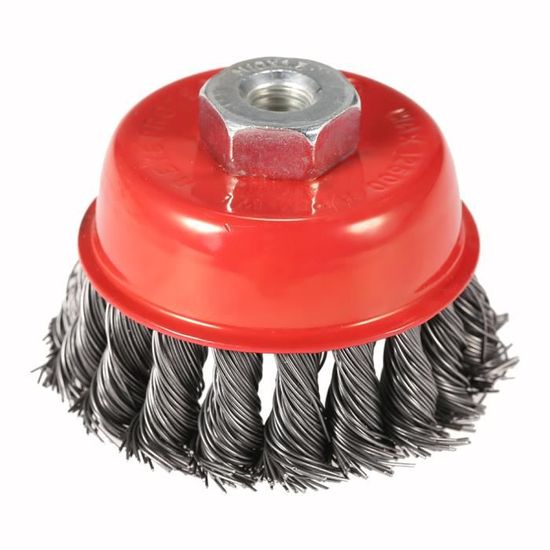 Kit De 3 Brosses Métalliques Rotatives Pour Perceuse - Laiton, Pour Décapage Et Nettoyage