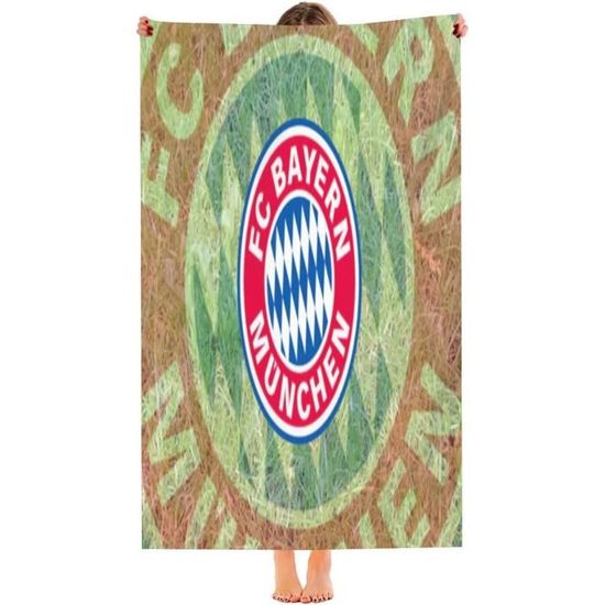 Serviette De Plage Football – Dimensions 150 X 75 Cm – Polyester – Séchage Rapide – Plage, Piscine, Camping, Sport