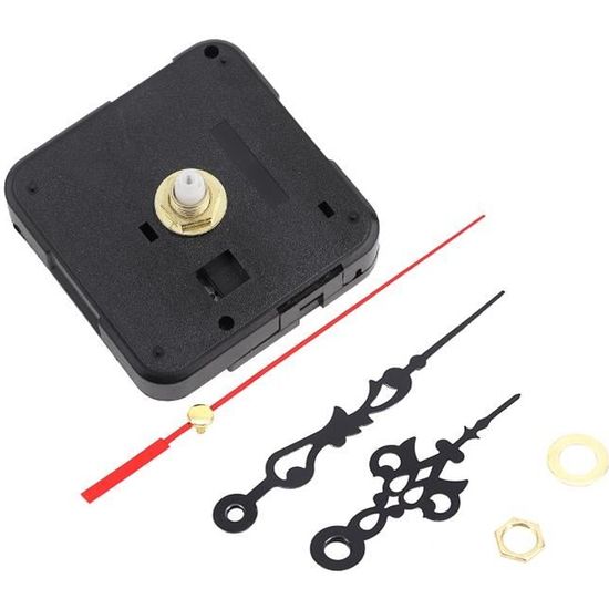 10 Mécanismes D'Horloge à Quartz Micvtve - Silencieux - Avec Aiguilles Et Rondelles - Pour DIY Et Réparation