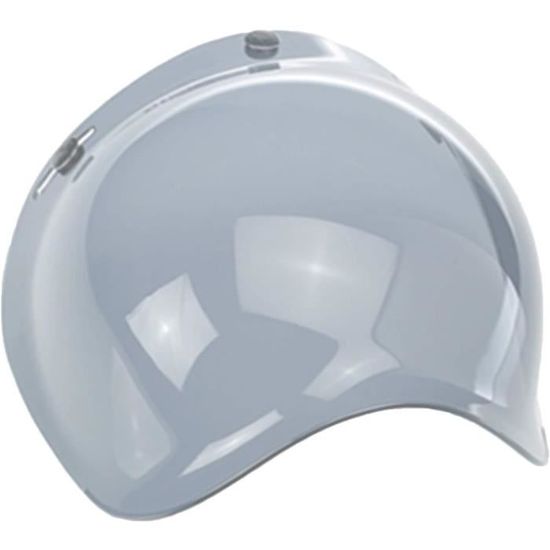 Visiere bulle bubble moto casque jet ou intégral 3 boutons universel custom mécanisme coupevent