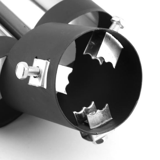 L&P A288 Embout Echappement Inox Chrome Lot De 2 Embouts D