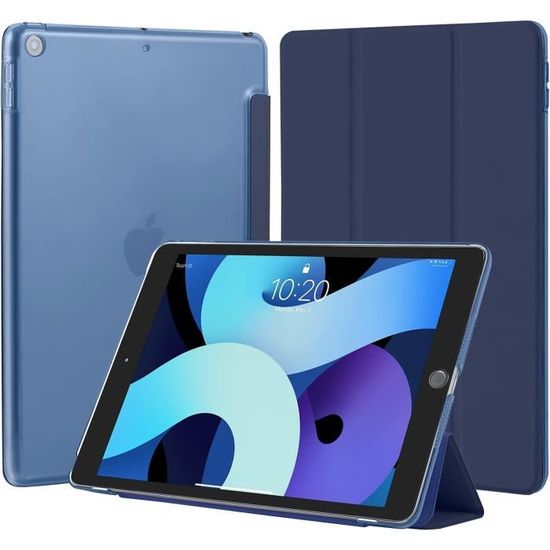 MoKo Coque pour iPad 9e/8e/7e génération 10,2" 2021/2020/2019, anti