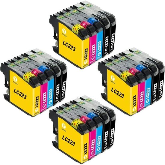 Lot De 5 Cartouches D'encre Compatibles Brother - Modèles DCP J4120, J4120DW - Neuf