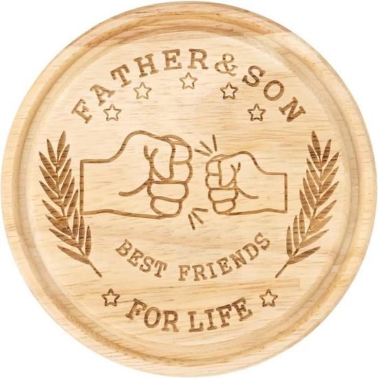 Cadre Photo Profond Pour Fête Des Pères - En Aluminium Argenté, Dédicace 'Papa', Idéal Cadeau Personnalisé