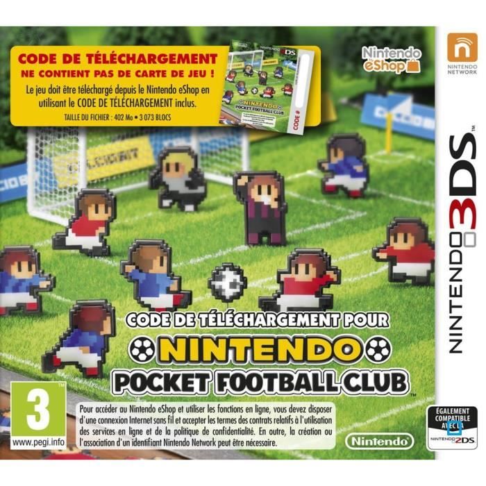 Nintendo Pocket Football Club Jeu 3DS