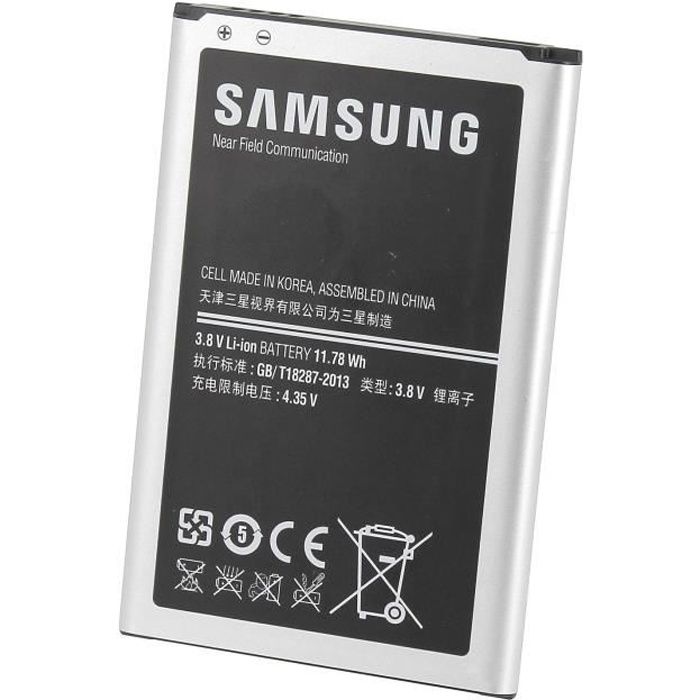 Pour SAMSUNG Galaxy NOTE 3 LITE : Batterie Originale 3100 Mah Eb-bn750bbc