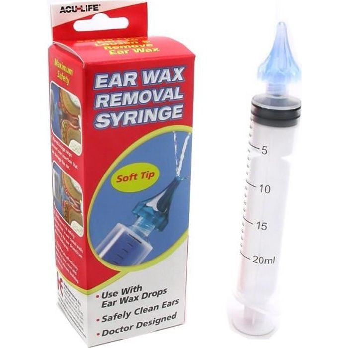 Aculife Seringue auriculaire pour extraction de cérumen