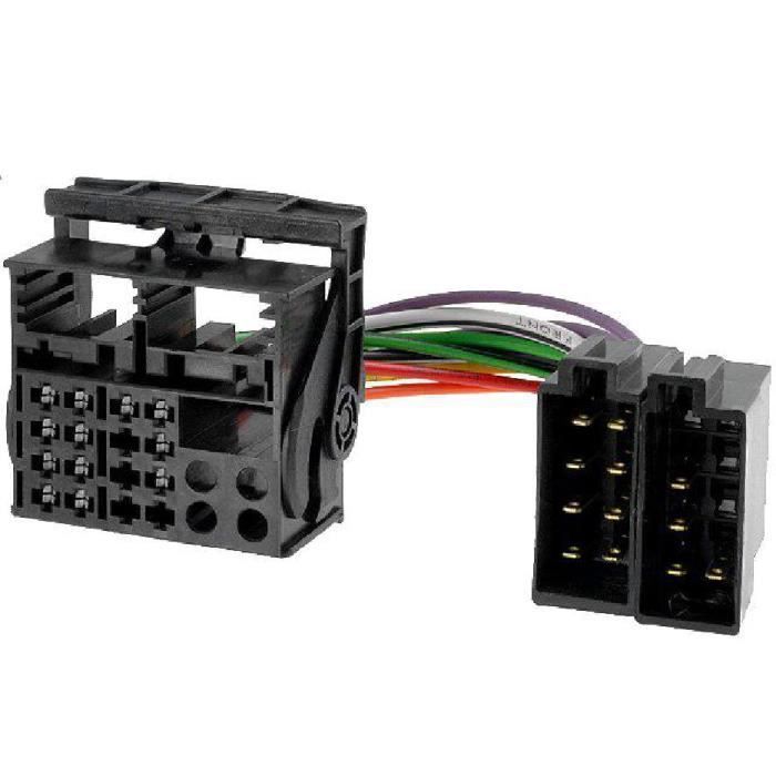 Faisceau Radio Origine FORDC-Max Fiesta Focus Fusion Kuga Mondeo S-Max Transit - vehicule en ISO vers FAKRA