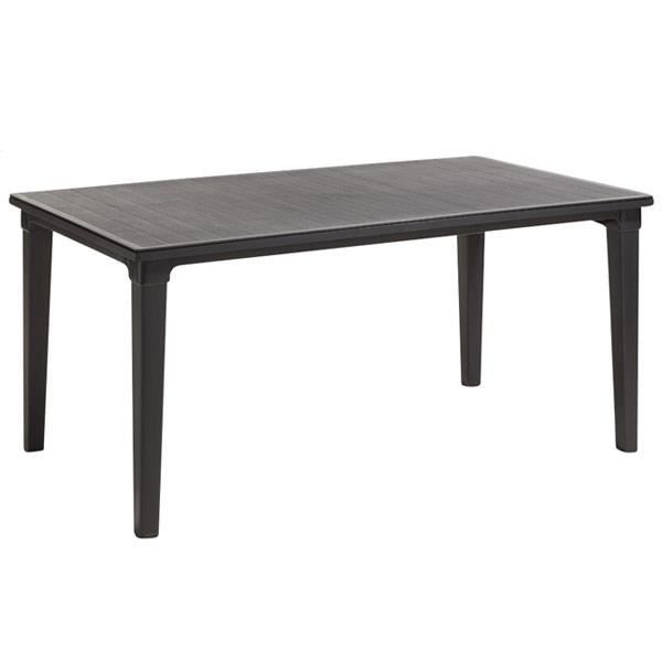 Table extérieure Coloris graphite ALLIBERT