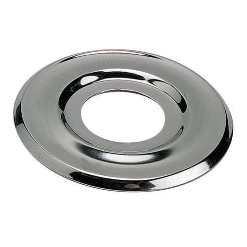 Rosace plate à moulure diamètre 55mm laiton chrome