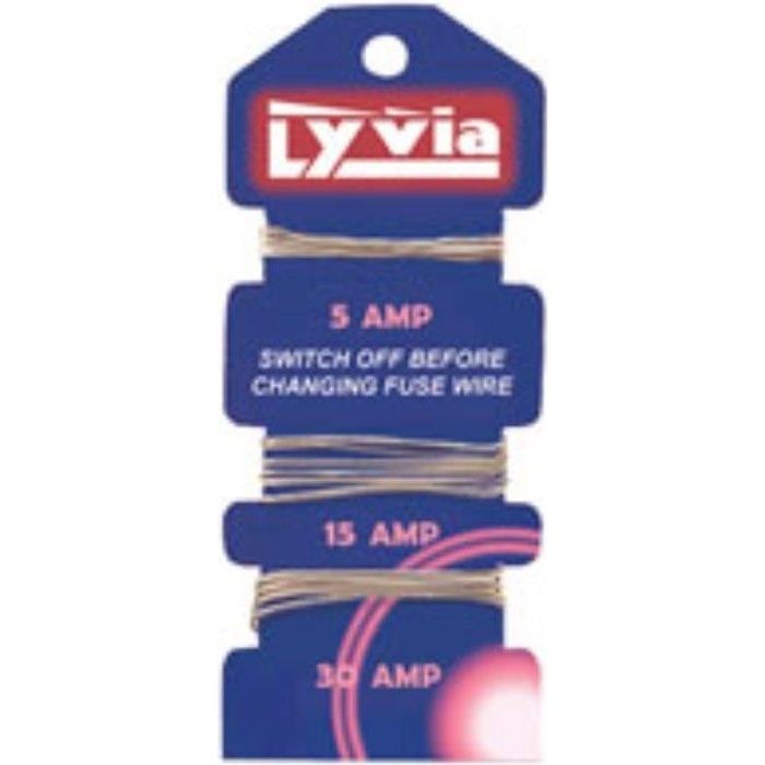 Fusible fil mixte Carte domesticité Fusewire Set & # 8211 3 5 Amp Amp Amp & 13