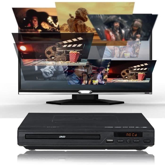 1080P Lecteur DVD Portable Multimédia Numérique DVD TV Gr89754