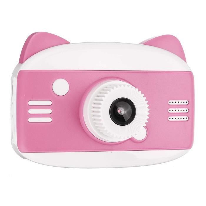Appareil photo enfant,3.5 pouces HD 1080P enfants caméra dessin animé chat enfants appareil Photo numérique jouet avec - Type Rose