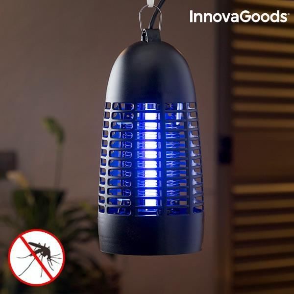Lampe anti moustique interieur exterieur a LED Ultra Violet 