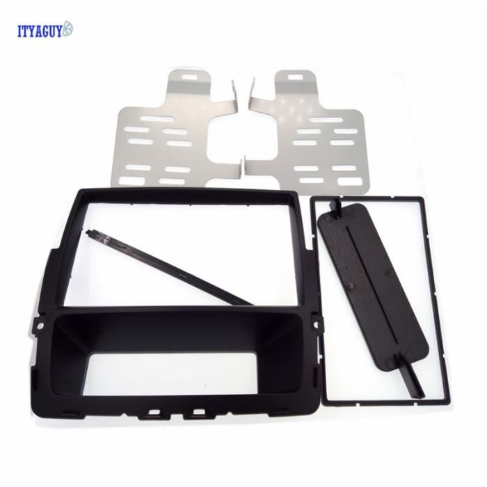Pièces Auto,Autoradio Double Din Fascia Pour NISSAN Primastar Vivaro Opel Renault Trafic II bord cadre panneau - Type 178x100mm