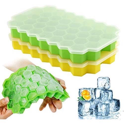 Machine à glaçons Machine à glaçons pour faire de la glace en silicone pour la nourriture Jaune / Vert