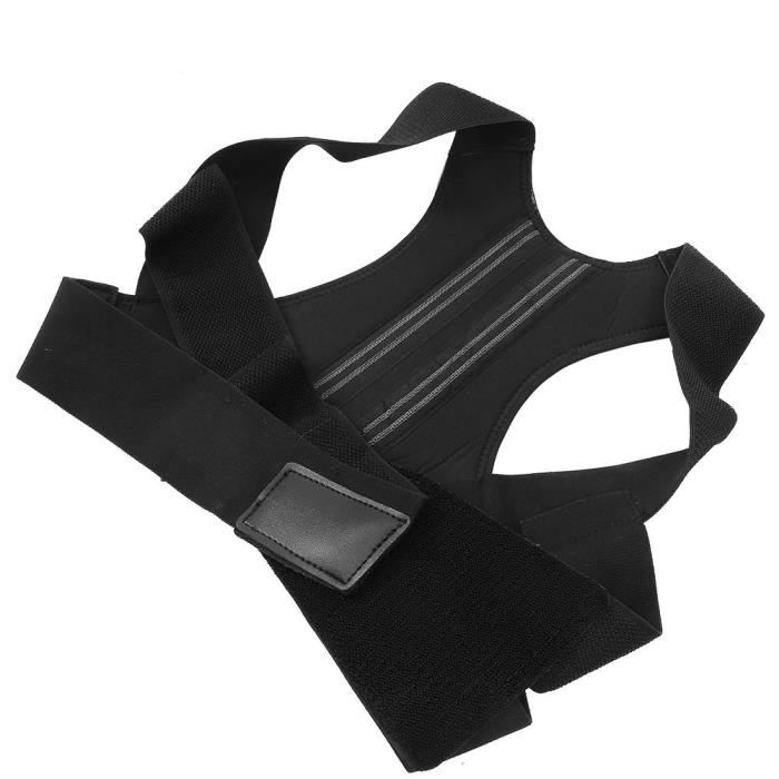 Correcteur de posture dorsale pour hommes et femmes, soutien réglable de la colonne vertébrale du dos lisseur dorsal ceinture de