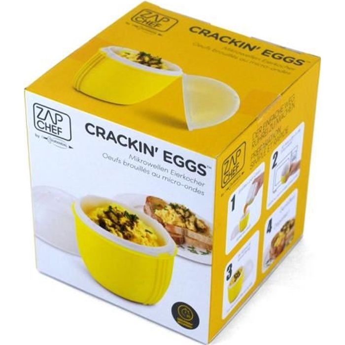 Cuit œuf grand modèle pour oeufs au micro-ondes