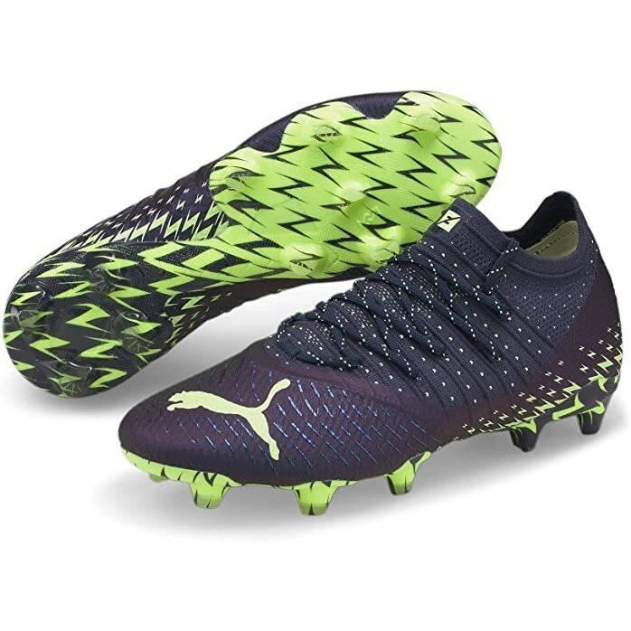 Chaussures de football de football Puma Future Z 1.4 FG/AG - Fastest Pack - fiery coral-fizzy light-puma black-salmon - 43