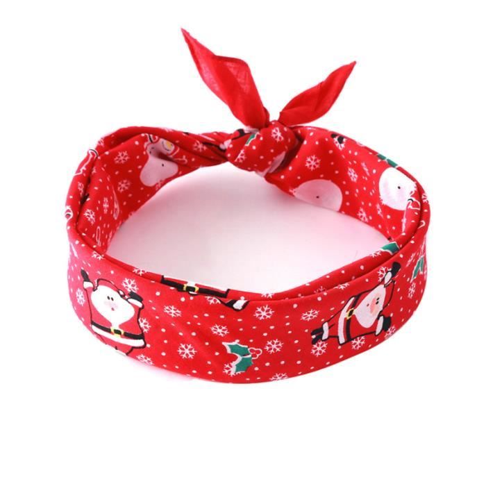 2 pièces confortable vacances respirant coton mignon doux noël chien bandage triangulaire écharpe salive COFFRET BIBERONS