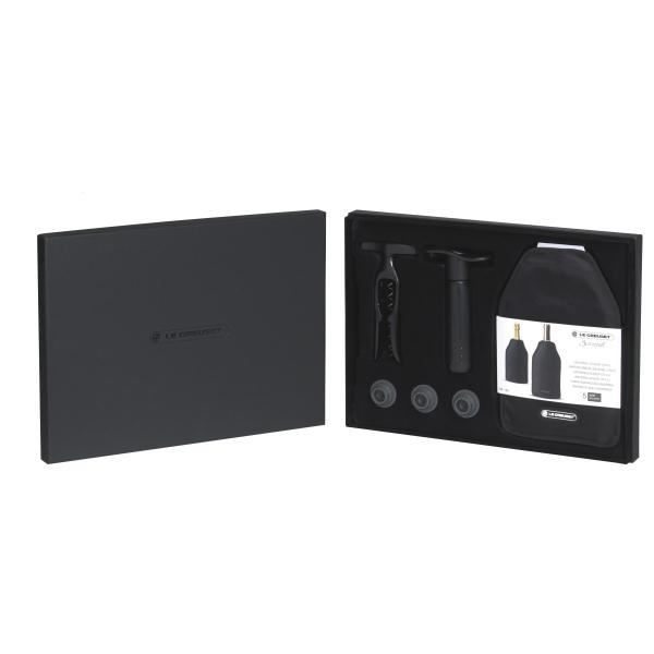 SCREWPULL Coffret Tire-bouchon + Pompe à vin + …