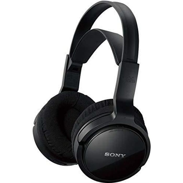 Sony MDR-RF811RK Casque TV sans fil UHF -Noir MDRRF811RK.EU8